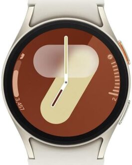 Samsung Galaxy Watch7 Smartwatch 40mm Bluetooth, Galaxy AI, Tela em Cristal de Safira, GPS de Dupla Frequência, Monitoramento avançado de saúde, sono e de coração, Processador de 3nm – Creme