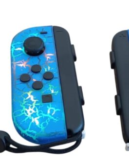 Controle Joystick Sem Fio Compativel com N Switch (l)/(r) Com Alça. (Azul)