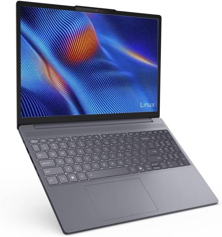 Notebook Lenovo IdeaPad Slim 3 15IRU10 Intel Core 3 100U 8GB 256GB SSD Linux 15.3" - 83NUS00000 Luna Grey - Imagem 3