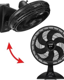 Ventilador 2 em 1, Mesa ou Parede, Arno, Turbo Force, 40cm, VF42, 127V