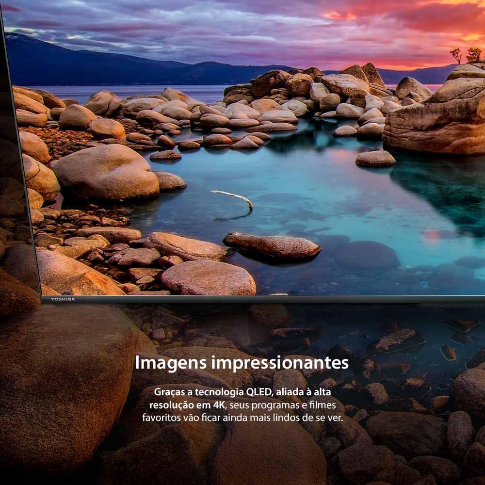 Smart TV 65" Toshiba QLED 4K Vidaa - TB027M - Imagem 7