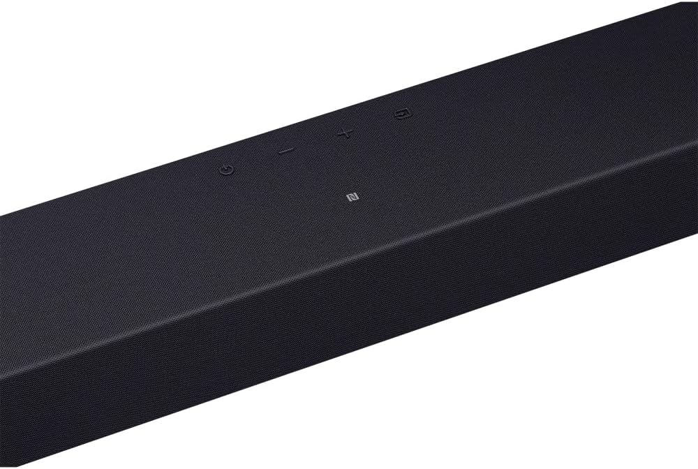 Soundbar Samsung HW-B400F, com 2.0 canais, Bluetooth, Subwoofer integrado e HDMI ARC - Imagem 6