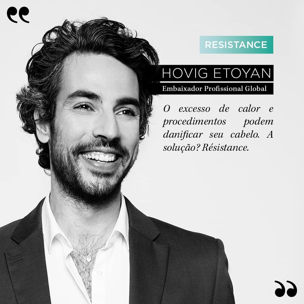 Thérapiste Kérastase Máscara de Tratamento para Cabelos Danificados e Quebradiços com Reconstrução Profunda que Recupera Força e Elasticidade da Fibra Capilar Resistance, 200ml - Imagem 4