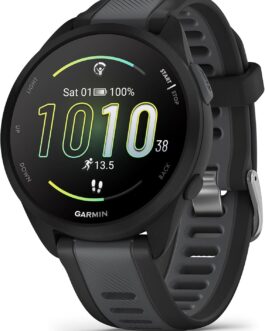 Garmin Relógio Forerunner 165 – 43mm com Monitor Cardíaco de Pulso e GPS