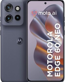 Smartphone Motorola Edge 60 Neo 5G – 512GB 24GB (12GB RAM + 12GB Ram Boost) 50MP Sony Camera Moto AI e tela 1.5K Super HD – Cinza