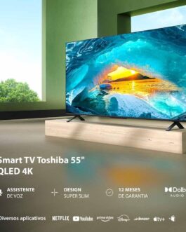 Smart TV 55″ Toshiba QLED 4K Vidaa – TB026M