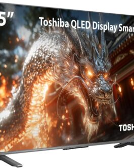 Smart TV QLED 75 4K Toshiba Google TV 4HDMI 2USB Wi-Fi