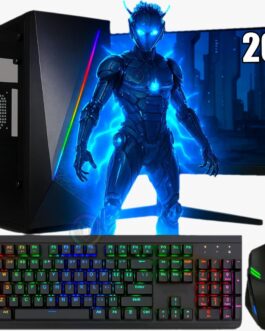 PC GAMER COMPLETO RYZEN A8 9600, 32GB DDR4, SSD 480GB (8GB DDR4)