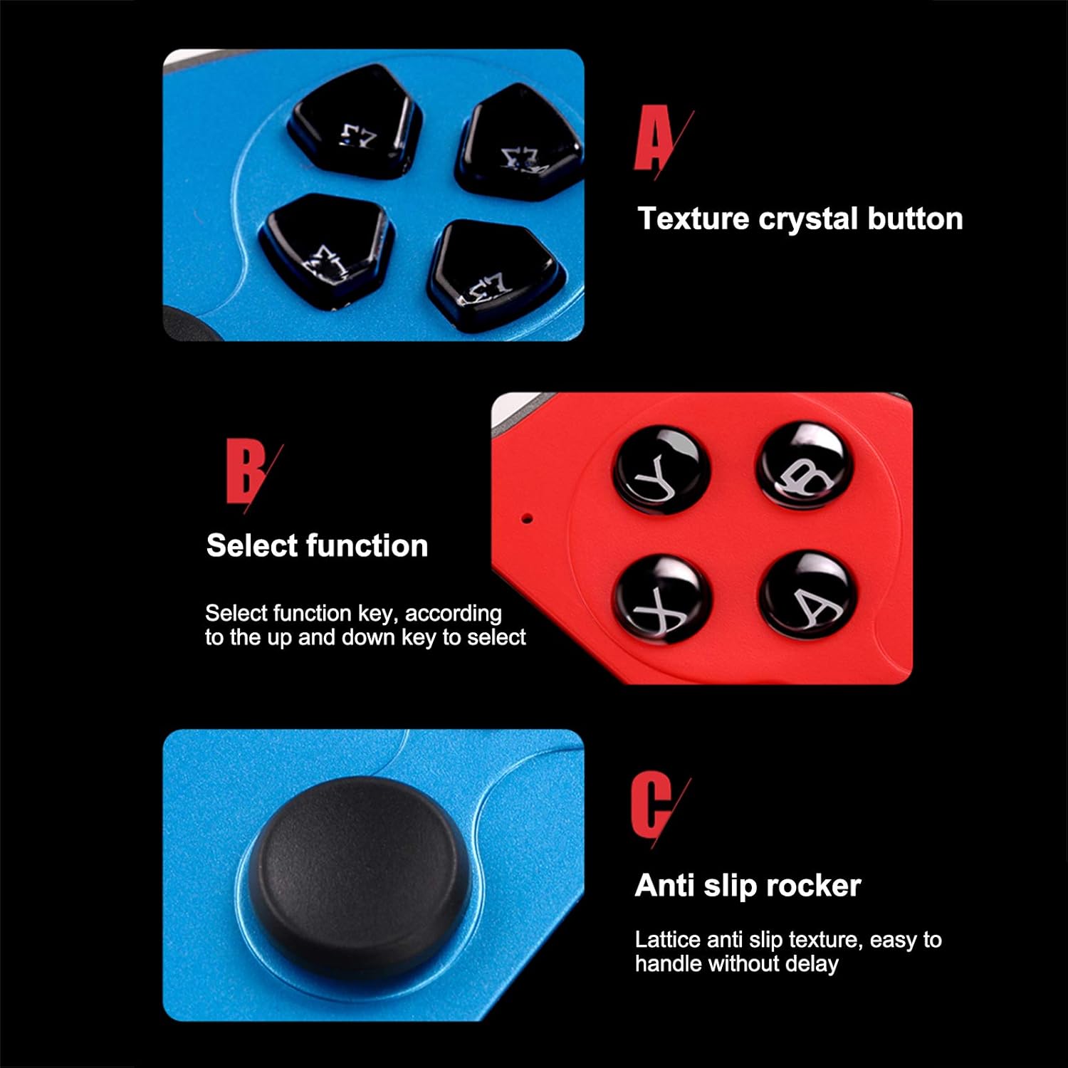 X12 Plus Console de videogame de 7 polegadas integrado para 1000 jogos Joystick duplo portátil de 16GB Controlador de jogos Spupport Saída AV Cartão TF Música POPQ - Imagem 9