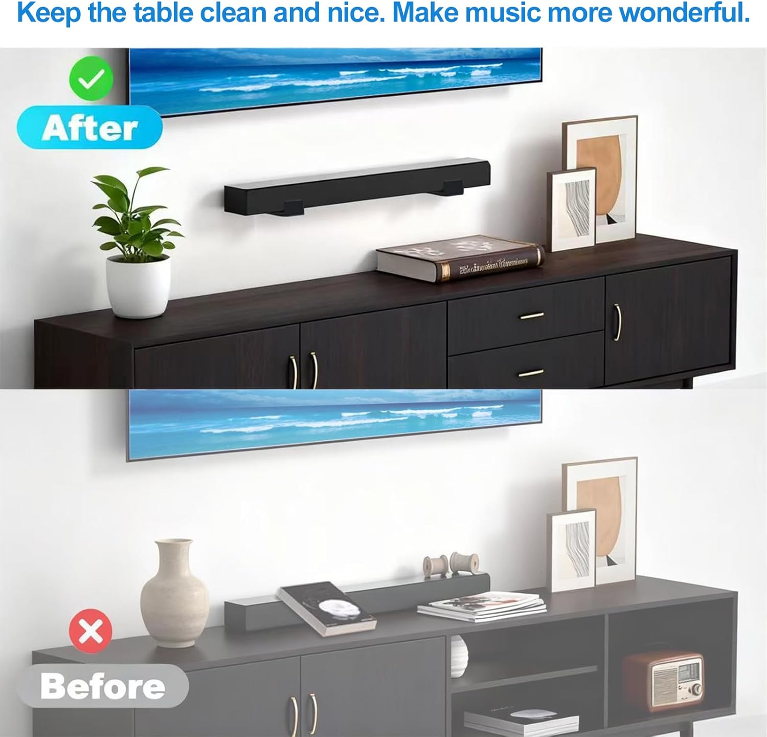 Suporte de parede Soundbar HD-118 (DLUS-HD-118) - Imagem 6