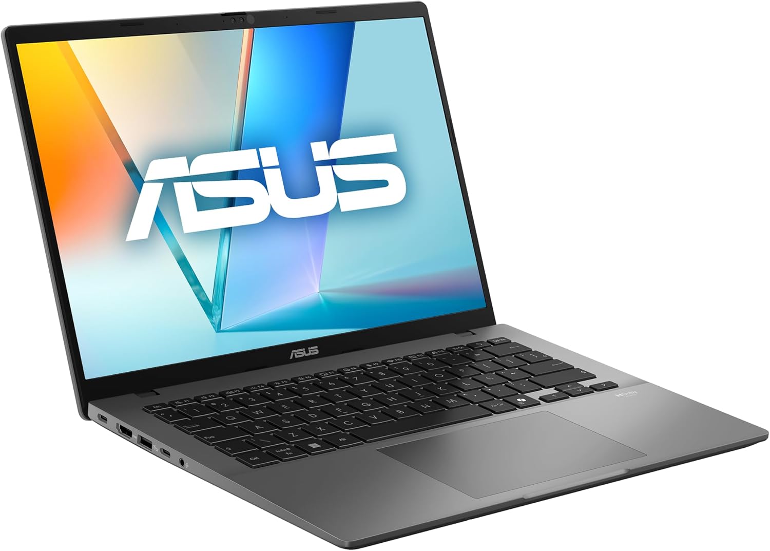 Notebook ASUS Vivobook S14 IA PC, Core Ultra 7, 16 GB, 512 GB, Linux, 14'' Nivel IPS 60Hz, Matte Gray - S3407CA-LY121 - Imagem 10