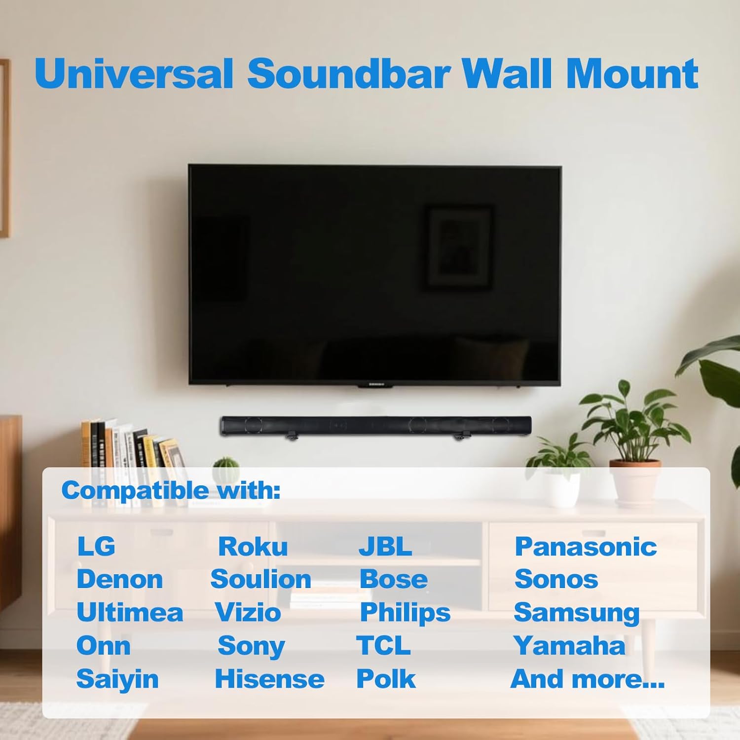 Suporte de parede Soundbar HD-118 (DLUS-HD-118) - Imagem 5