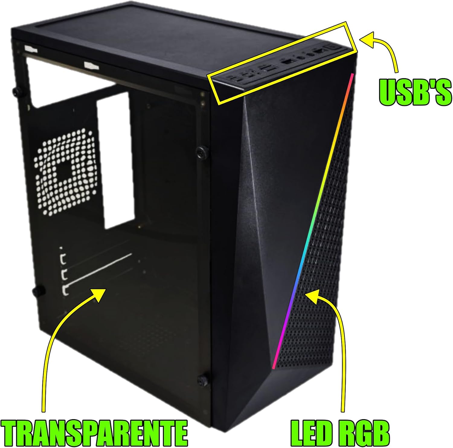 PC GAMER COMPLETO I5 6 GERAÇÃO, SSD 480GB, 32GB DDR4 (16GB DDR4) - Imagem 2