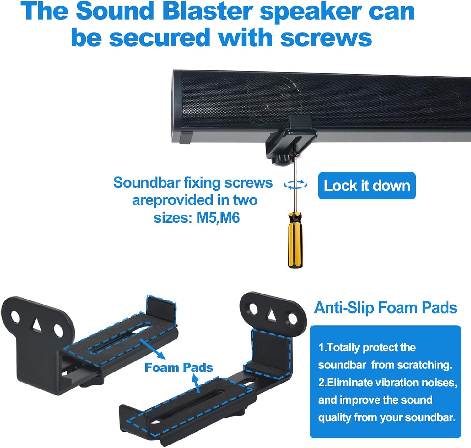 Suporte de parede Soundbar HD-118 (DLUS-HD-118) - Imagem 3