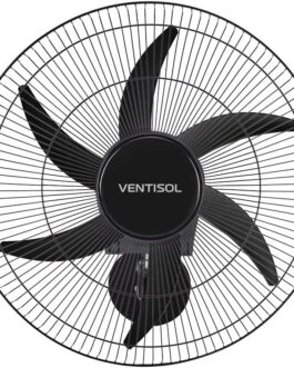 Ventilador de parede Ventisol Turbo 6 Steel Osc, 6 pás, 50cm, 200w – Bivolt
