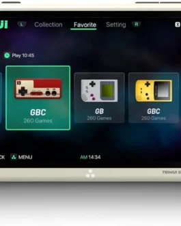 Smart Pro Handheld Game Console, Mini Player Compatível Com Mais De 20 Formatos Jogos E Tela Alta Definição Ips 5″, Console Videogame Portátil (Cinza 128G)