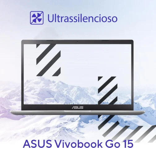 Notebook ASUS Vivobook GO 15, Intel Celeron Dual Core N4500, 4 GB, 128 GB SSD, W11 Home, 15,60" LED, Rose Pink - E510KA-BR833WS - Imagem 7