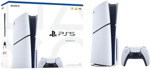 PlayStation 5 Slim Disk 1TB 1 Controle Branco Sony - Imagem 2