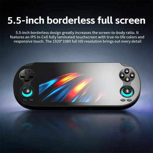 RG VITA Pro Console de jogos portátil retrô 14.0 cm IPS INCELL Touch Screen Android 14/Linux Dual System RK3576 Octa-core 4GB + 64GB AI Funções 3D Hall Joystick 5000mAh 18W Carregamento rápido - Imagem 7