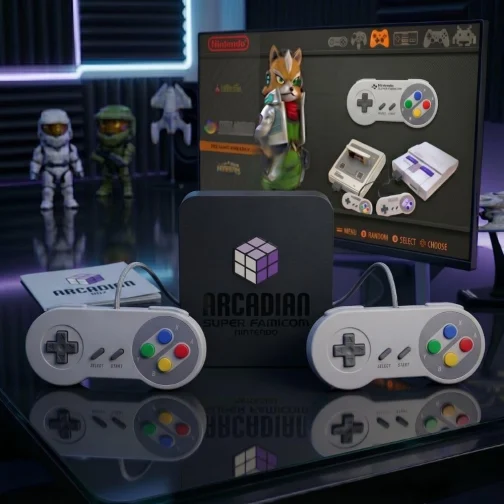 Arcadian Box - Smart TV Box Android & Console Retro Emulador (4K Ultra HD) - Fliperama Arcadian - Imagem 6