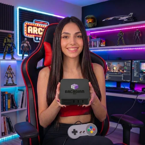 Arcadian Box - Smart TV Box Android & Console Retro Emulador (4K Ultra HD) - Fliperama Arcadian - Imagem 9