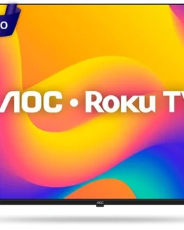 Smart Tv AOC 55″ LED ROKU 4K Wi-Fi 55U7045/78G Bivolt