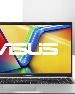Notebook ASUS Vivobook 15 AMD Ryzen 7, 16 GB, 512 GB SSD, W11 Home, 15.6” FHD, Cool Silver – M1502YA-NJ655W