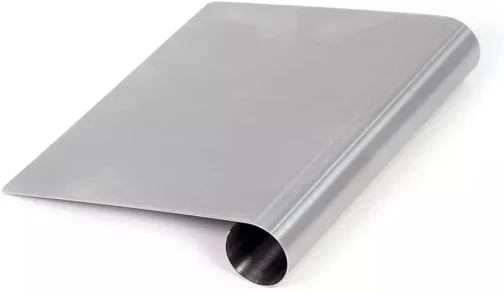 Espátula para Confeitar Mimo Style, Aço Inox, 15 cm x 12 cm, com Régua Medidora, Multiuso para Cortar e Raspar - Imagem 5