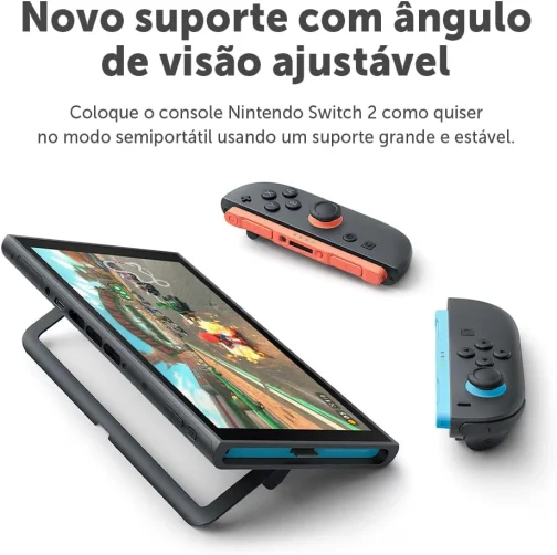 Bundle Nintendo Switch 2 + Jogo Digital Mario Kart World – Modelo Nacional de Tomada - Imagem 7
