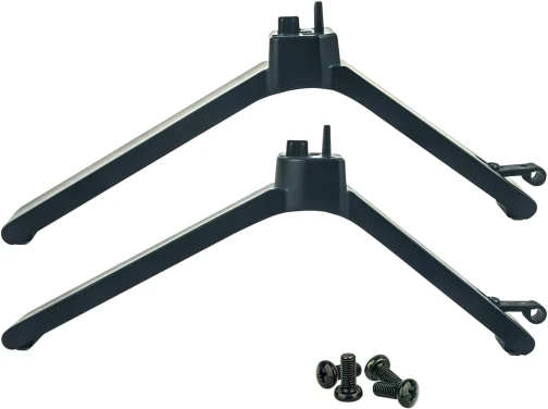 Suporte base de substituição para Toshiba Smart TV 43C350LU, pernas de TV para Toshiba 43 polegadas 4K UHD TV 43C350LU 43C350U 43C350LP 43C350LE 43C450KE 43C350LK, para Hisense TV HU65A6180UWR 65RRWR - Imagem 2