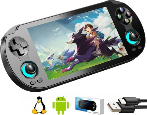 Aivuidbs RG VITA PRO Handheld Game Console RK3576 RG VITA PRO Android 14 System 5.5 IPS INCELL touchscreen 5000mAh 4GB +64GB - Imagem 2