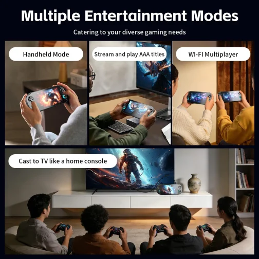 Aivuidbs RG VITA PRO Handheld Game Console RK3576 RG VITA PRO Android 14 System 5.5 IPS INCELL touchscreen 5000mAh 4GB +64GB - Imagem 8
