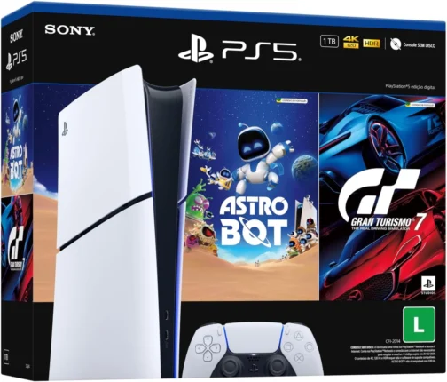 PlayStation®5 Slim Digital -Pacote ASTRO BOT e Gran Turismo 7 - Imagem 2