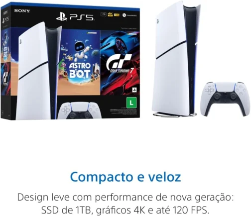 PlayStation®5 Slim Digital -Pacote ASTRO BOT e Gran Turismo 7 - Imagem 4