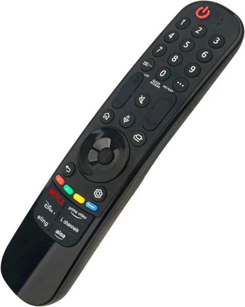 Substituição de voz MR24GA Remote Commander compatível com LG 2024 Smart TV 86QNED90TAA 65UT8000PUA OLED77B4PUA OLED55B4PUA 75UT7590PUA 43UT7590PUA 86UT8000PUA 65UT7570PUB 65UT7590PUB 65UT7590PUA - Imagem 5
