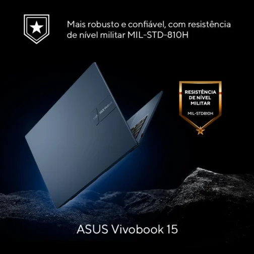 Notebook ASUS Vivobook 15, Intel Core i5, 16 GB, 512 GB SSD W11 Home, 15.6'' FHD, Quiet Blue -X1504VA-NJ1745W - Imagem 5