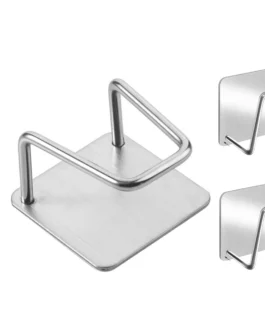 Suporte de Esponja Gancho Pia Aço Inox Louça Cozinha Com 2 unidades