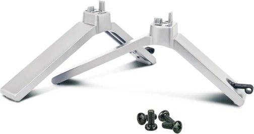 Suporte para TV 43C350U 43C350KU Suporte de mesa compatível com Toshiba 43 polegadas 4K UHD Smart TV modelo 43C350U 43C350KU 43C350U0002, suporte de TV para TV Hisense de 43 polegadas 43C350U, - Imagem 2