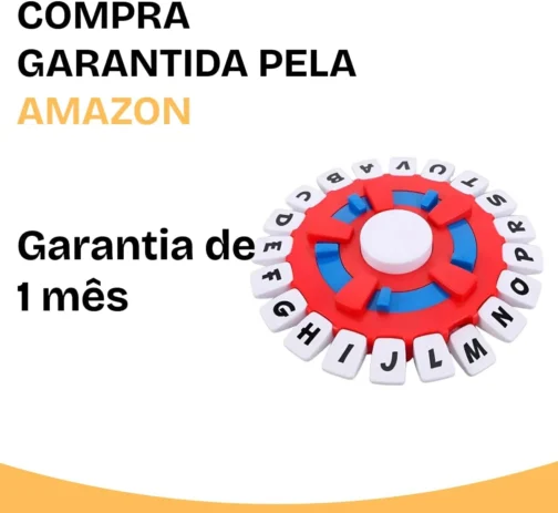 Jogo Stop Eletronico 10 Segundos Busca Palavras Caça Palavras Brinquedo Com Cartas Perguntas Jogo Raciocinio Tappler Trava Letras - Imagem 5