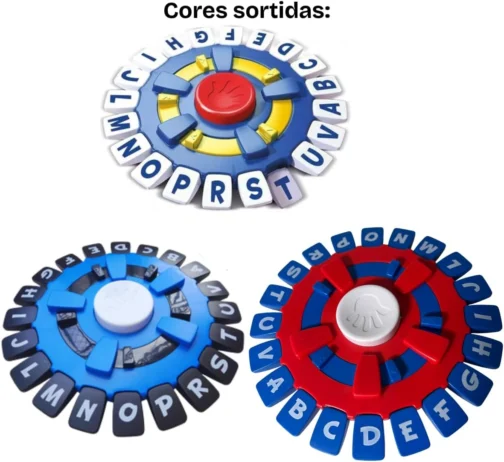 Jogo Stop Eletronico 10 Segundos Busca Palavras Caça Palavras Brinquedo Com Cartas Perguntas Jogo Raciocinio Tappler Trava Letras - Imagem 6
