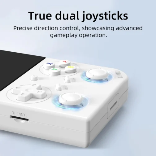 Voacle Console de Jogos Portátil Retrô Anbernic Rg35Xx Pro, Rg 35Xxpro com Suporte para Saída Hdmi, Wi-Fi 5G, Bluetooth 4.2, Tela Ips de 3,5", Sistema Linux Pré-Instalado com 4353 Jogos e Bateria - Imagem 6