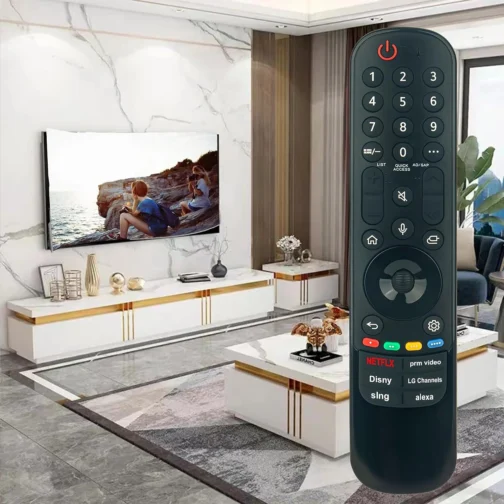 MR23GA/AKB76043102 Controle remoto de voz substituído adequado para LG Magic Smart TV 43/50/55/65/70/75/86/QLED Series TV 86QNED80 75UR8000AUA 70UR8000AUA (com função de voz) - Imagem 4