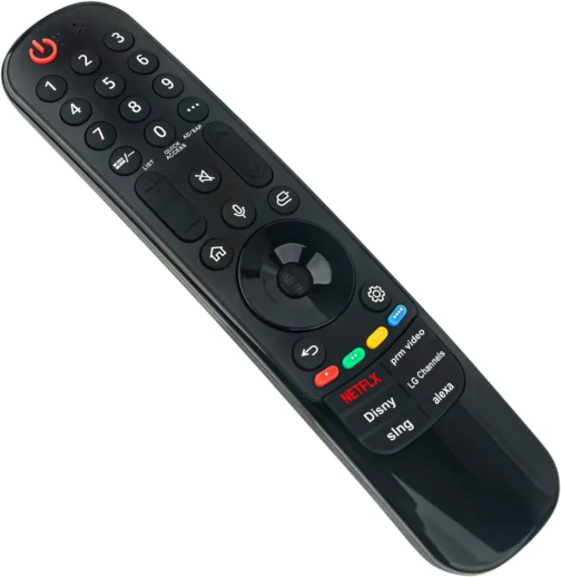 MR23GA/AKB76043102 Controle remoto de voz substituído adequado para LG Magic Smart TV 43/50/55/65/70/75/86/QLED Series TV 86QNED80 75UR8000AUA 70UR8000AUA (com função de voz) - Imagem 6
