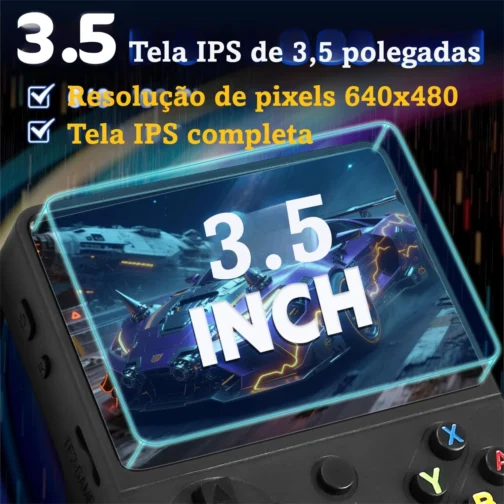M9 Console De Jogos Portátil Retrô,Mini Console De Videogame,Suporta jogos multijogador online via Wi-Fi,3500mAh,Mais De 29 Emuladores,Sistema Akros 2.0 - Preto - Imagem 3