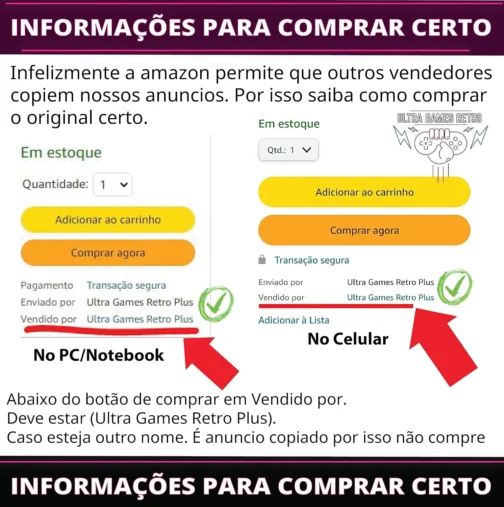 Video Game Retro PRO Max + 178 mil Jogos + 4 Controles + Atualizado - Imagem 4