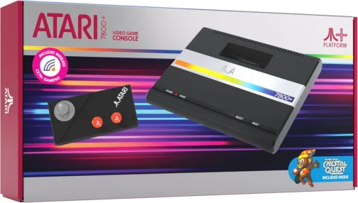 Official Atari 7800+ Console & Wireless Controller - HDMI Output - Imagem 2