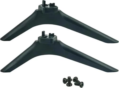 ZdalaMit Suporte de base de substituição para Smart TV LED FHD de 43 polegadas Hisense 43H4030F3, | Suporte de TV de mesa antiderrapante, preto - Imagem 2