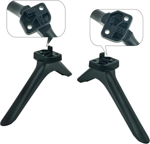 ZdalaMit Suporte de base de substituição para Smart TV LED FHD de 43 polegadas Hisense 43H4030F3, | Suporte de TV de mesa antiderrapante, preto - Imagem 4