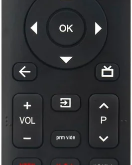 Controle remoto substituído por voz – ALLIMITY – Adequado para controle remoto 43 polegadas Smart TV 43 polegadas TV