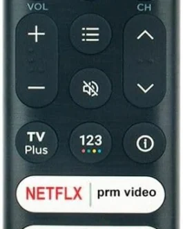 NTQinParts Controle remoto de substituição para TV de voz TCL 43S551F 43 polegadas, 50S551F 50 polegadas, 55S551F 55 polegadas S5 UHD 4K LED Smart TV (modelo 2024)